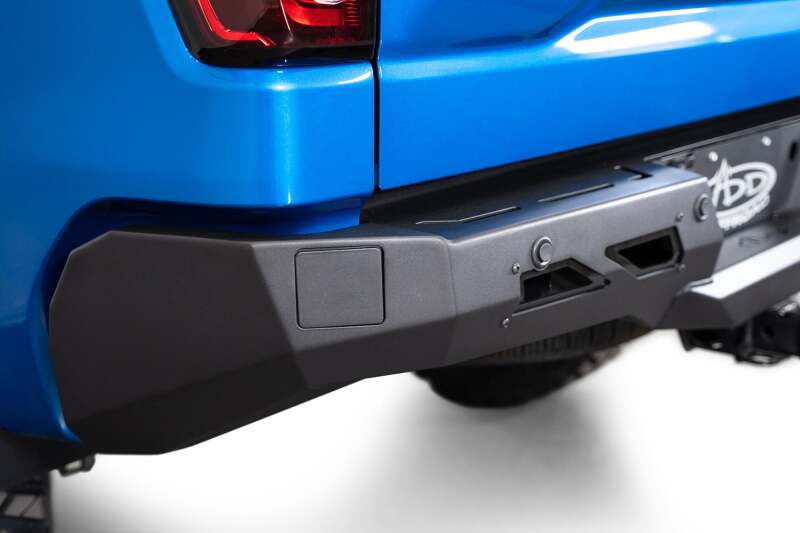 Chevrolet Silverado 1500 Bumper - Rear - Addictive Desert Designs - Black Label - Hammer Black - `20-`27